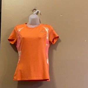 Fila Sport • Orange and Tie Dye Workout Top
